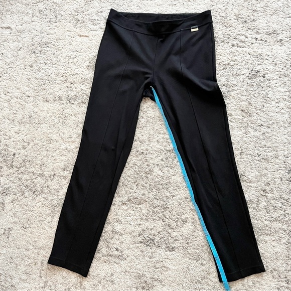 Sleek Calvin Klein Black Power Stretch Skinny Pants - Medium - Picture 9 of 10